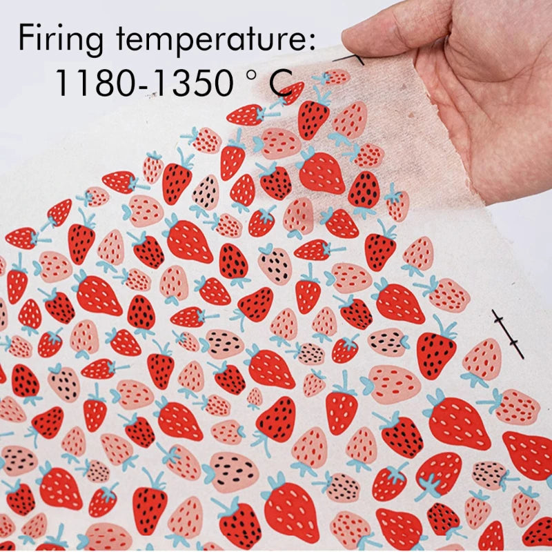 Cartoon Underglaze Colored Transfer Paper