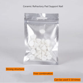 High-Temperature Ceramic Refractory Support Set (25/50 Pieces)