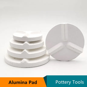 Pottery Art Triangular Alumina Kiln Mat Set 3 pcs