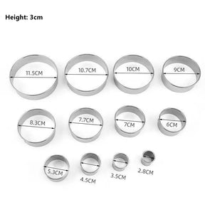 12 Pçs/set Ferramentas de Argila de Cerâmica de Aço Inoxidável Rodada Cerâmica Cortador de Argila Moldes Ferramentas Artesanais