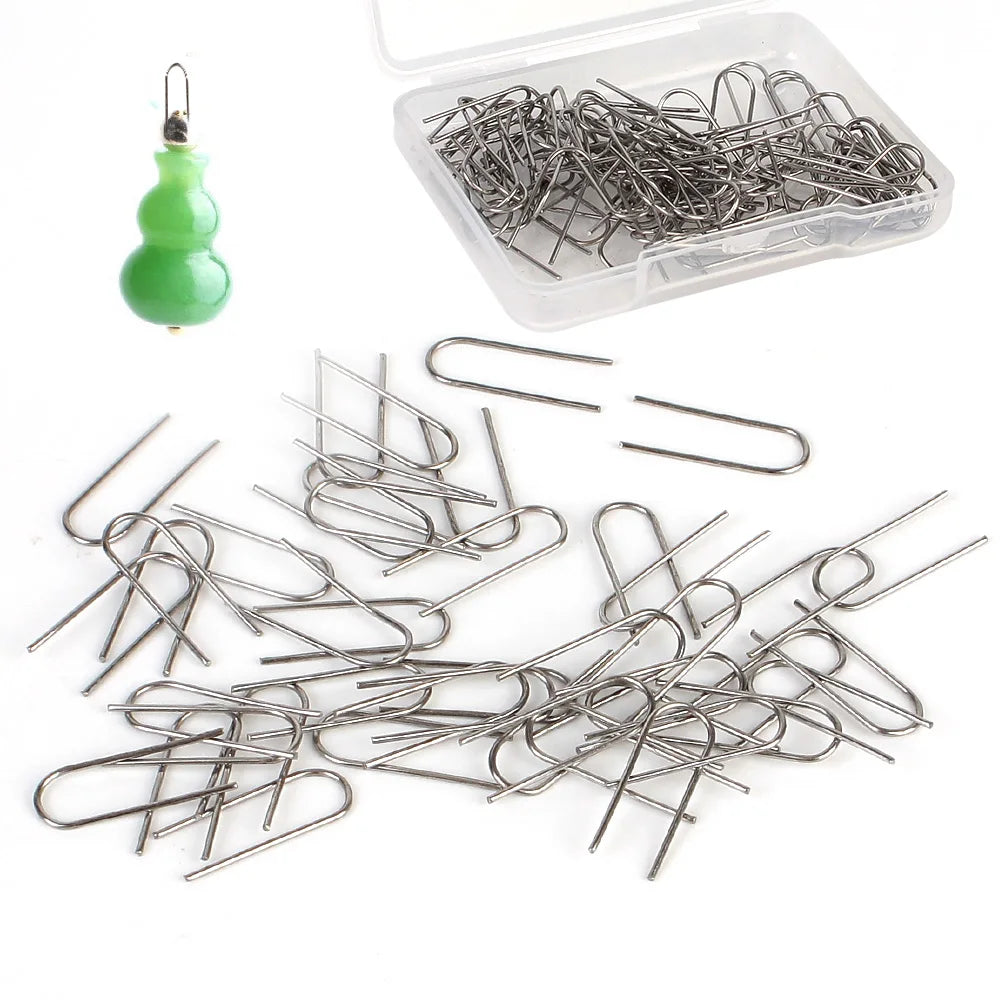 100pcs U Shape Hooks High temperature resistance Tungsten wire