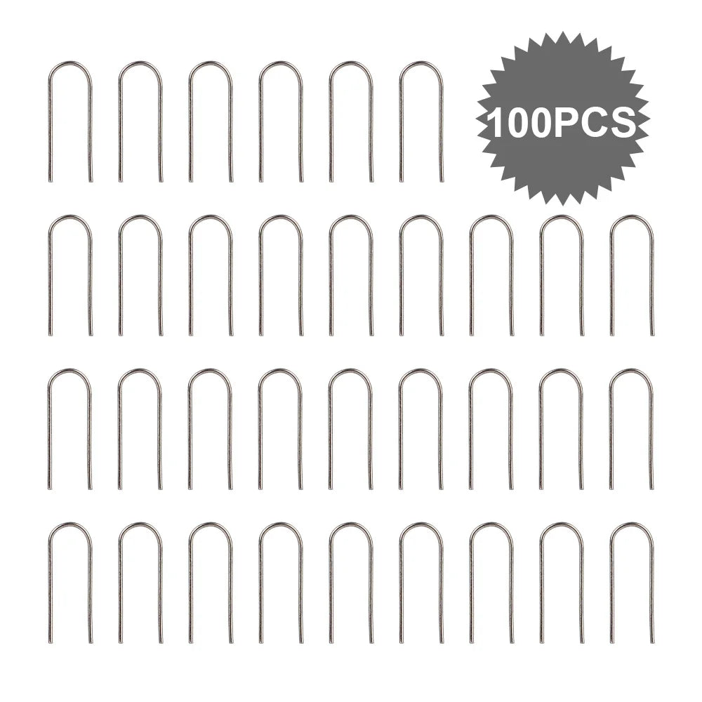 100pcs U Shape Hooks High temperature resistance Tungsten wire