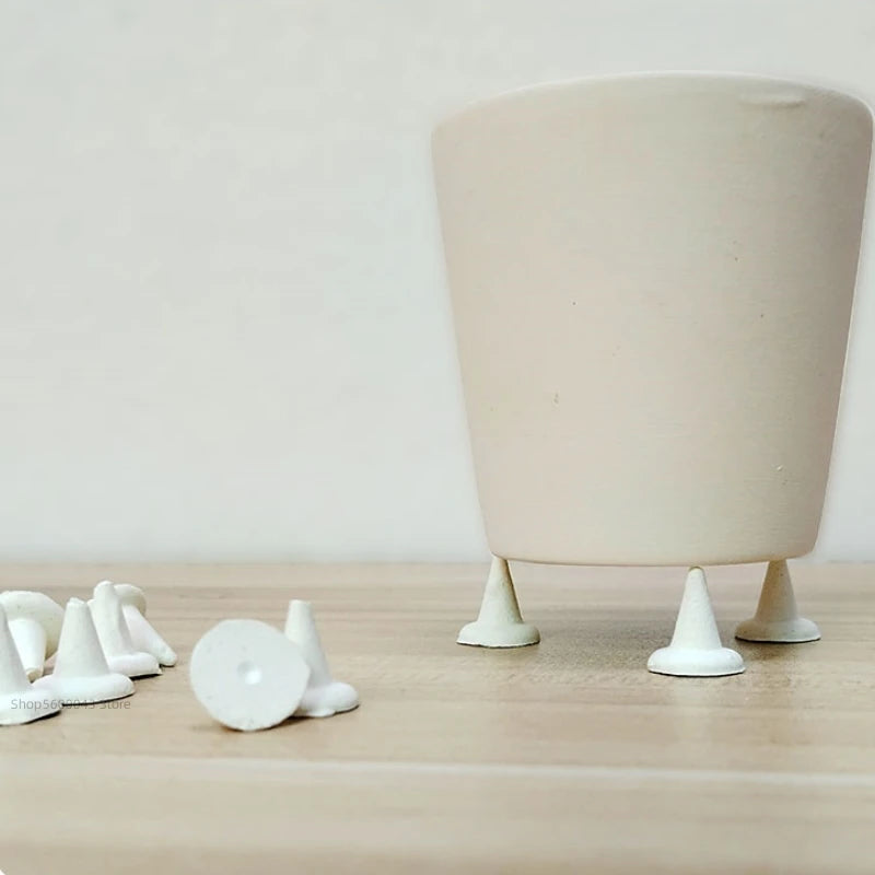 10 Pcs Artisanal Ceramic Cone Set