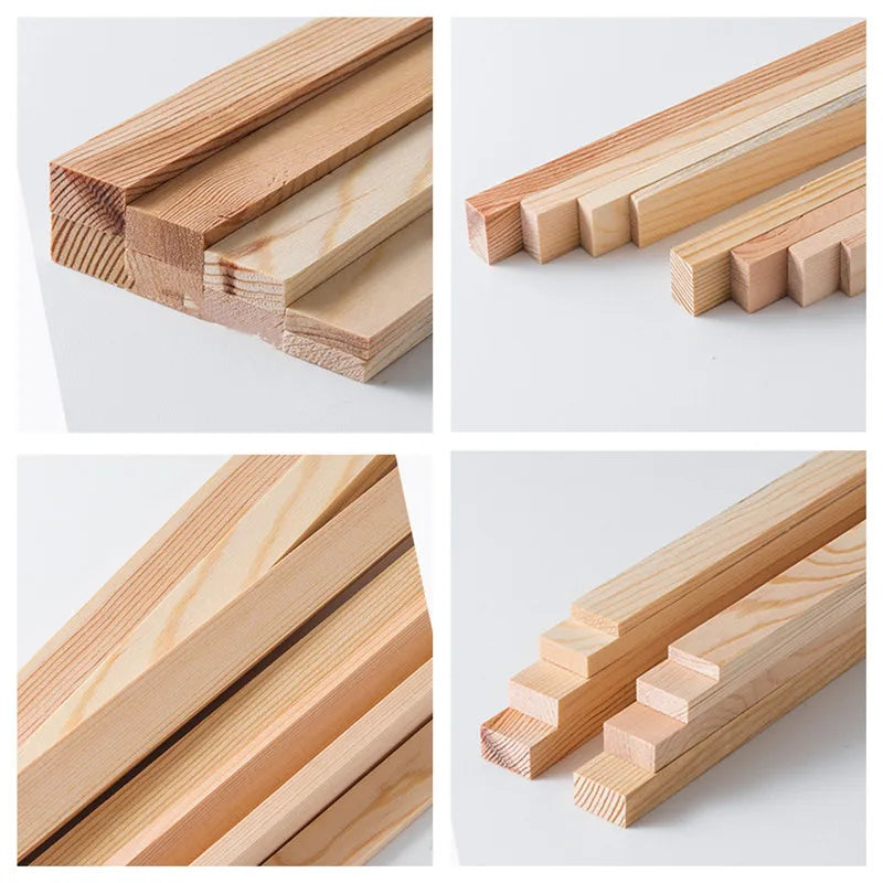 8pcs Wooden Guide for Opening Clay Plate