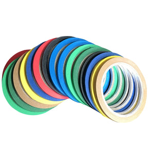 Colorful Masking Tape Set - 5 Pieces (20M each)