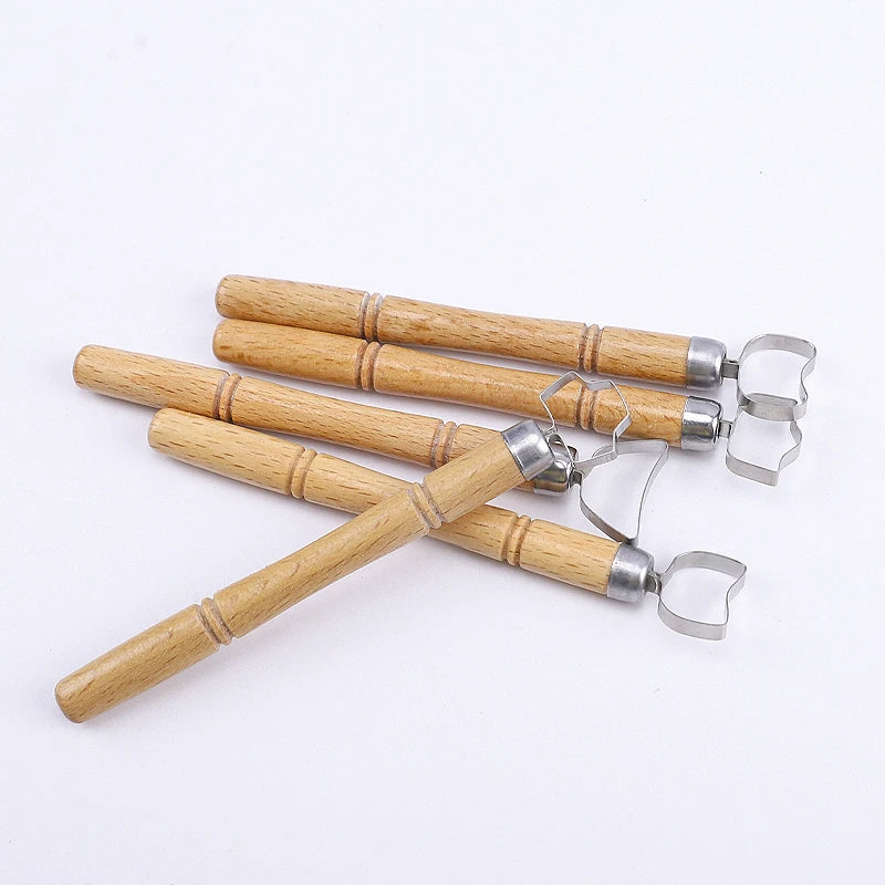 5Pcs/Set Ceramic Handle Shaping Tools