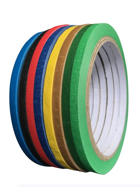 Colorful Masking Tape Set - 5 Pieces (20M each)