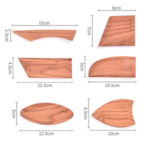 Wooden Pottery Shape Scraper