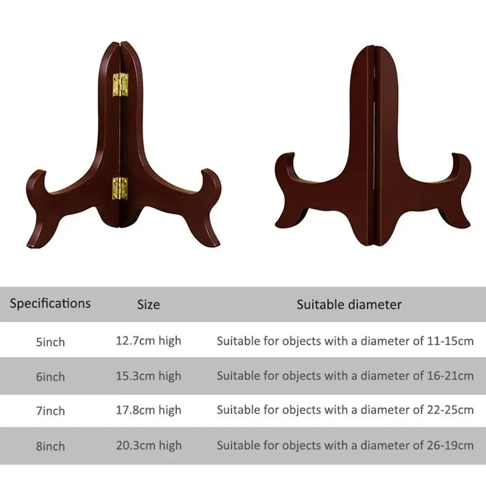 Wooden Display Stand - 5/6/7/8 Inch Multifunctional